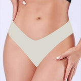 Sexy Ice Silk Low-Rise Panties Seamless Multicolor Briefs Lingerie