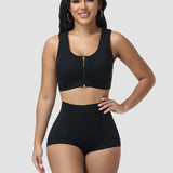 Sorelyne® Front Zipper Back Closure Shaping Tank Top