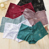 Sexy Floral Lace Lingerie Low rise Plus Size Panties
