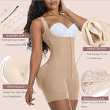 Sorelyne® High Compression Open Bust Shapewear With Hook Shaper Slimming Bodysuit  Tummy Control Girdles