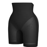 Women's Seamless Mesh High Waist Shapewear Shorts Thigh Slimmer Underwear
