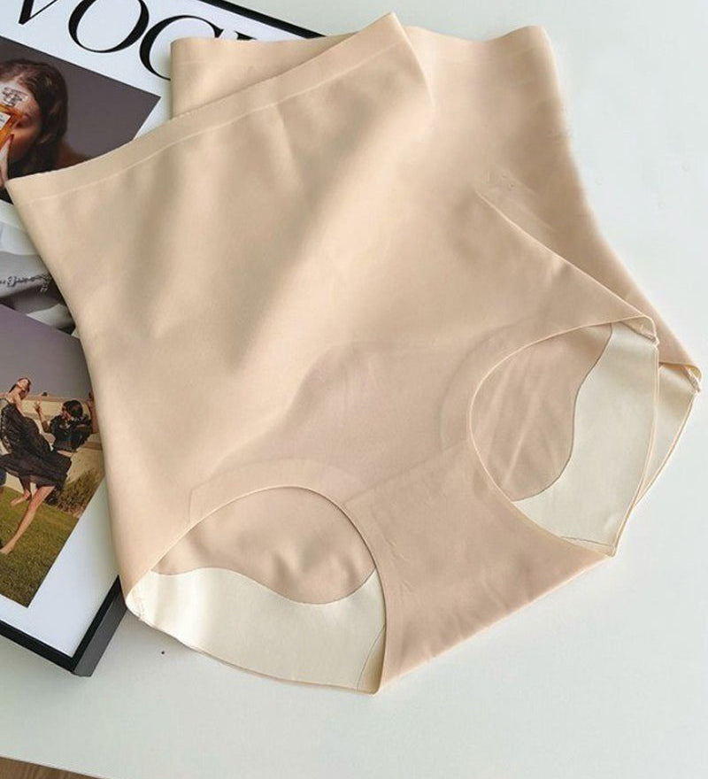 Women's Seamless High Waist Tummy Control Non-rolling Shapewear Panties