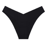 Sexy Ice Silk Low-Rise Panties Seamless Multicolor Briefs Lingerie