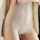 Women's High Waist Seamless Anti-rolling Butt Lifting Tummy Control Postpartum Shaping Panties
