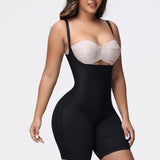 Sorelyne® Open Bust Mid Thigh Bodysuit Seamless Sculpting Butt Lifter Shapewear