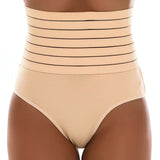 Hollow Breathable High Waist Butt Lift Elastic Seamless Thong Shaping Underwear
