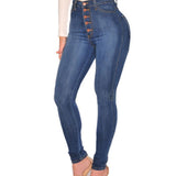 Women's High-Waisted Butt-Lifting Skinny Jeans
