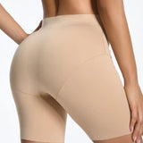 Seamless Elasticity Tummy Control Non-slip Thickened Girdle Shapewear Shorts