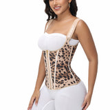 Waist Trainer for Women Body Shaper Corset Vest Tank Top with Steel Bones