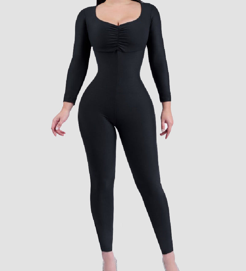 Sorelyne® Seamless Full Body Shaper High Compression Butter Soft Built In Mesh Hooks Shapewear