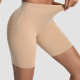 Seamless Elasticity Tummy Control Non-slip Thickened Girdle Shapewear Shorts
