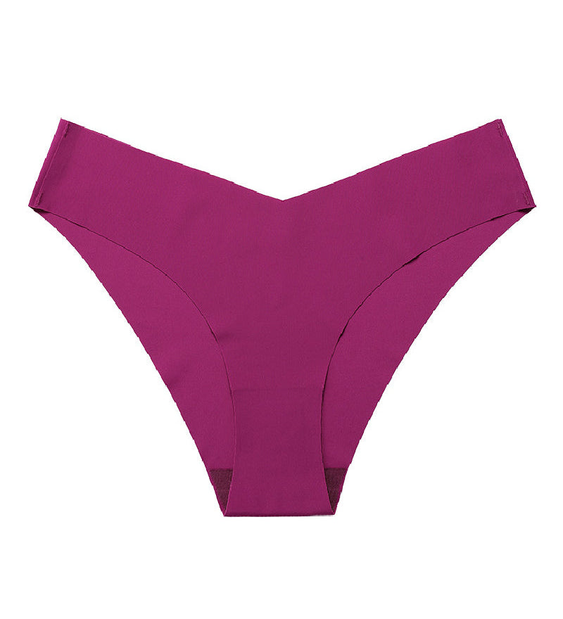 Sexy Ice Silk Low-Rise Panties Seamless Multicolor Briefs Lingerie