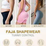 Sorelyne® High compression Front Zipper Mid Thigh Shapewear