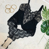 Sculpting One Piece Lace Shapewear Bodysuits