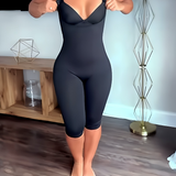 Sorelyne® Slimming Open Bust Adjustable Shoulder Straps Jumpsuit Bodyshaper