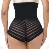 High-waisted Tummy Control Breathable Mesh Panties Shorts