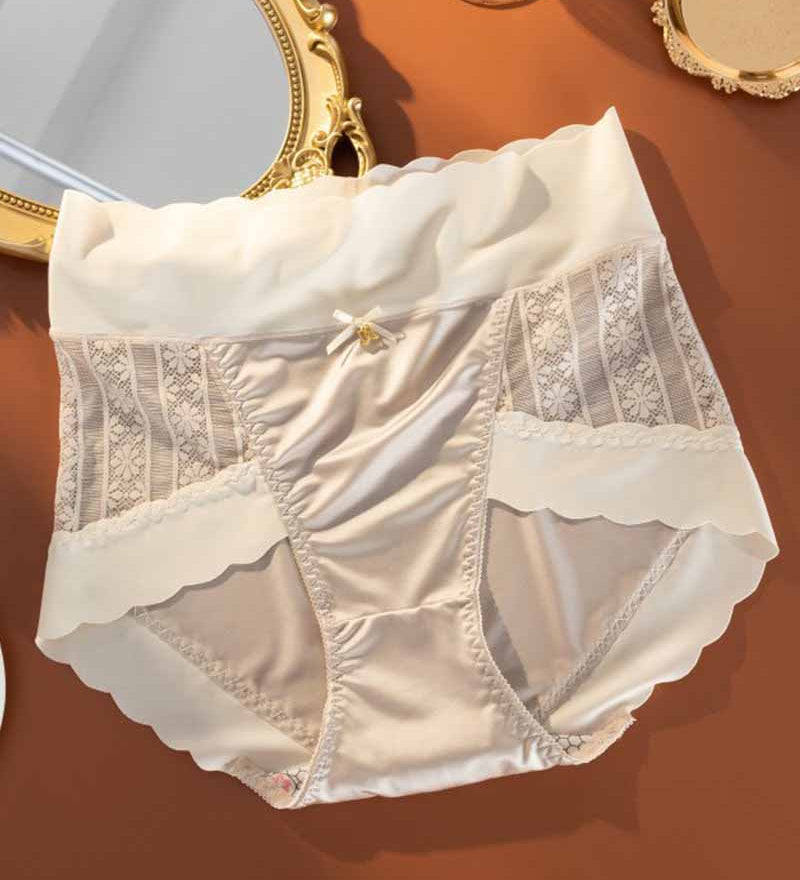 Ice Silk Light Luxury Comfort Seamless High Waist Underwear