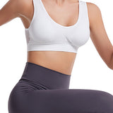 Women's Hollow Out Anti-Sagging High Support Sports Bra Breathable Yoga Top Bras