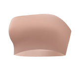 Wireless Strapless Bandeau Bra Seamless Stretch Non Padded Push Up Bralette