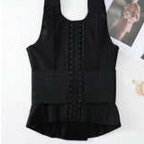 Steel Boned Mesh Waist Trainer Vest Breathable Abdominal Sculpting Belt Corset