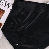 High Waisted Satin Seamless Bare Underwear