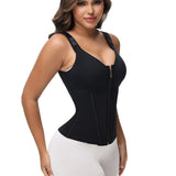 Sorelyne® Girdles Colombianas Zip Front Steel Bone Tummy Control Waist Trainer