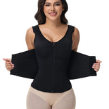 Sorelyne® Zipper & Button Double Pressure Sports Waist Trainer