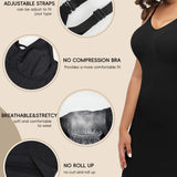 Suspenders Seamless Tummy Control Shapewear Mini Dress