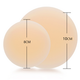 Glue Free Self Adhesive Solid Invisible Seamless Nipple Covers