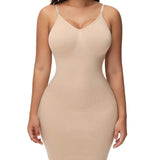 Suspenders Seamless Tummy Control Shapewear Mini Dress