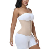Hourglass Tummy Control Zipper Waist Trainer Girdle Corset