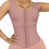 High Compression Corset Tank Top Built-in Bra Waist Trainer