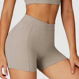 Core High-Waist Casual Style Hot Shorts Belly Wrap Tight Slim Outdoor Running Fitness Yoga Shorts