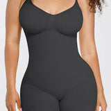 Women's Seamless Breast Support Tummy Control Full Shaping Jumpsuit