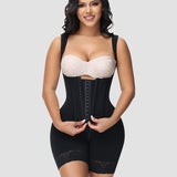 Sorelyne® High compression Front Zipper Mid Thigh Shapewear