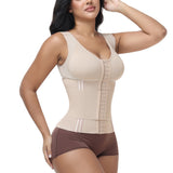 Double Compression Girdle Vest Tummy Control Bust Support Waist Trainer