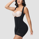 Sorelyne® High compression Front Zipper Mid Thigh Shapewear