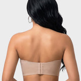 Strapless Non-slip Wireless Bra Padded Push Up Bra