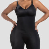 Seamless Tummy Control Shapewear Bodysuit With Built In Bra