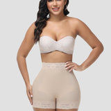 Sorelyne® High Waisted Butt Lifter Shaping Shorts With Lace Trim (Pre-Sale)