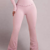 Ballet Ruffled Flare Leggings