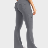 High Waisted Stretch Butt Lifting Cargo Leggings