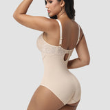 Sorelyne® Sexy Lace Floral Hip Lift Shapewear Bodysuit
