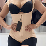 Open Bust Tummy Control Girdles Colombianas Butt Lift Body Shaper