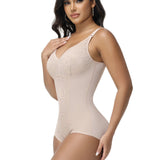 Sorelyne® Sexy V Neck Lace Briefs Shapewear Bodysuit (Pre-Sale)