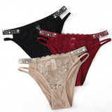 Women's Sexy Low Waist Cut Out Lace Comfort Panties