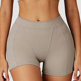 Core High-Waist Casual Style Hot Shorts Belly Wrap Tight Slim Outdoor Running Fitness Yoga Shorts