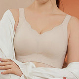 Thin Breathable Wire Free Double Lift Anti Sagging Minimizer Bra