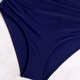 Women's Deep V Sexy Shapewear Swimsuit with Drawstring