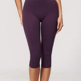 High Waist Tummy Control Butt Lifting Capri Yoga Leggings